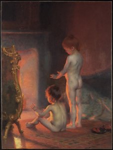 بعد الحمام ، 1890